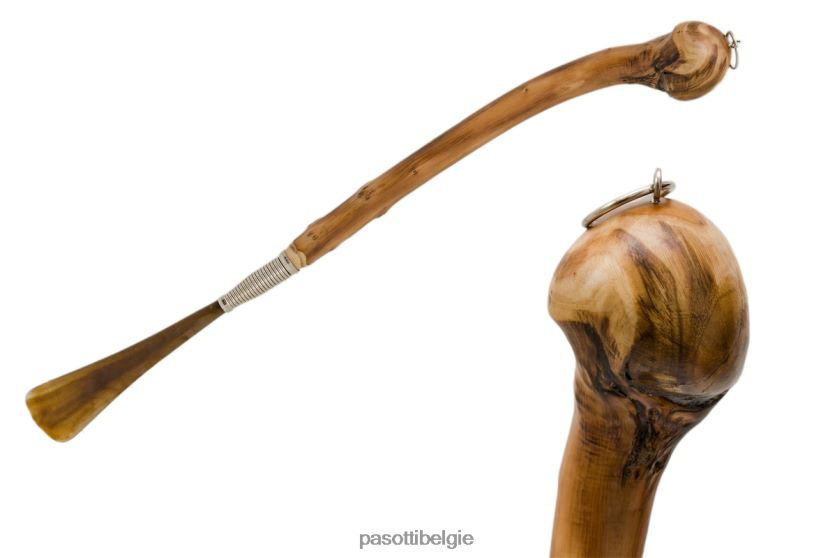 accessoires cs cr - schoenlepel in kastanjehout PASOTTI VFHH4H648