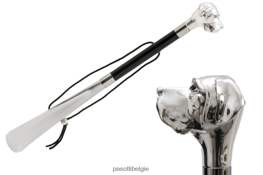 accessoires cs w27 - zilveren labrador schoenlepel PASOTTI VFHH4H261