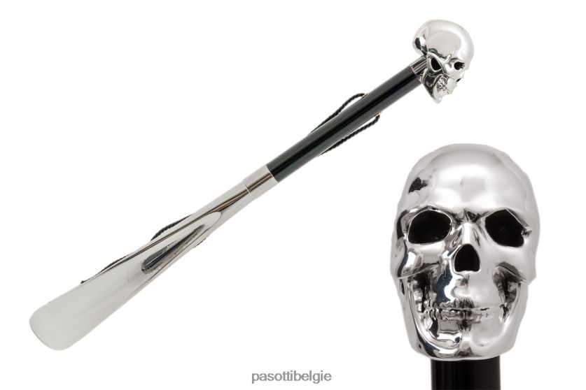 accessoires cs w33 - schoenlepel met zilveren schedel PASOTTI VFHH4H270