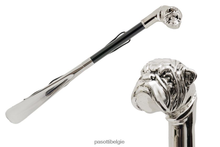 accessoires cs w38 - zilveren bulldog schoenlepel PASOTTI VFHH4H298