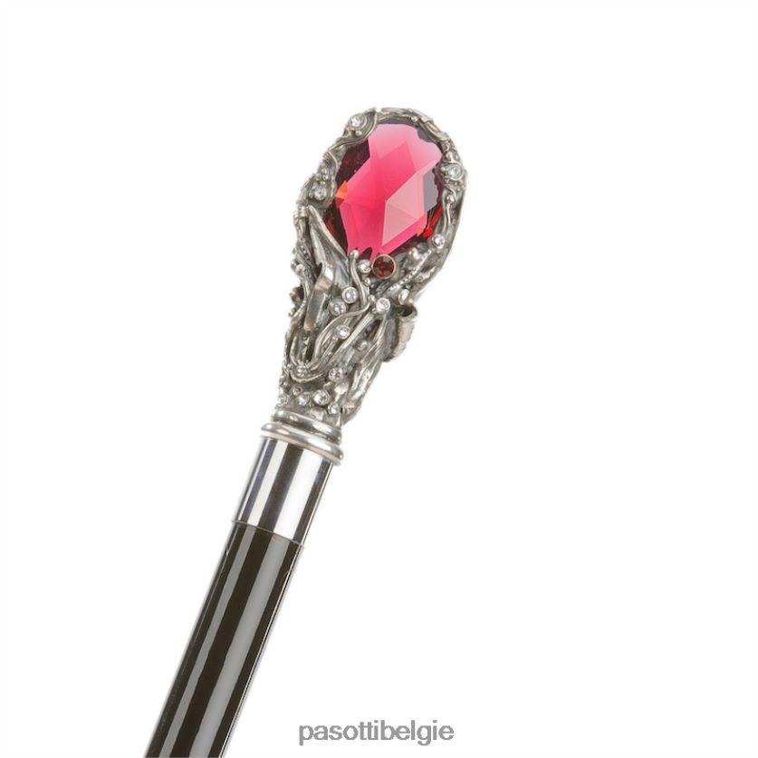 accessoires cs w68 - schoenlepel met rode edelsteen PASOTTI VFHH4H312