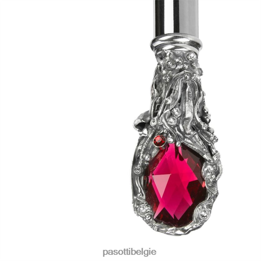 accessoires cs w68 - schoenlepel met rode edelsteen PASOTTI VFHH4H312