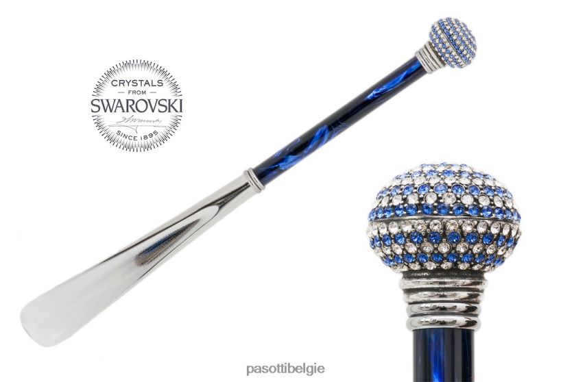 accessoires cs w71b pb - tweekleurige schoenlepel met swarovski-handvat PASOTTI VFHH4H279