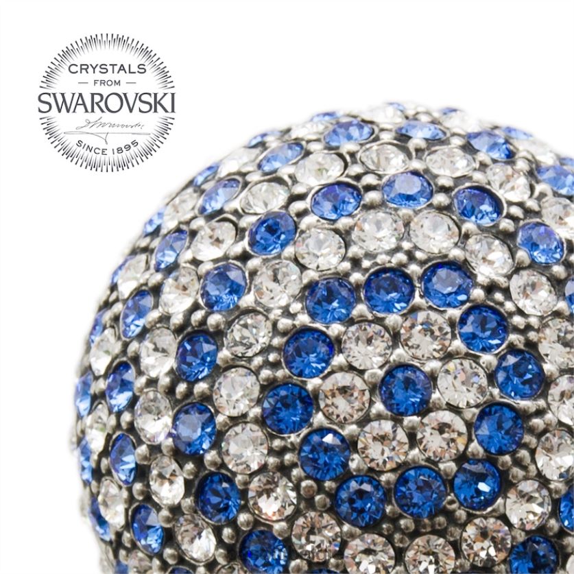 accessoires cs w71b pb - tweekleurige schoenlepel met swarovski-handvat PASOTTI VFHH4H279