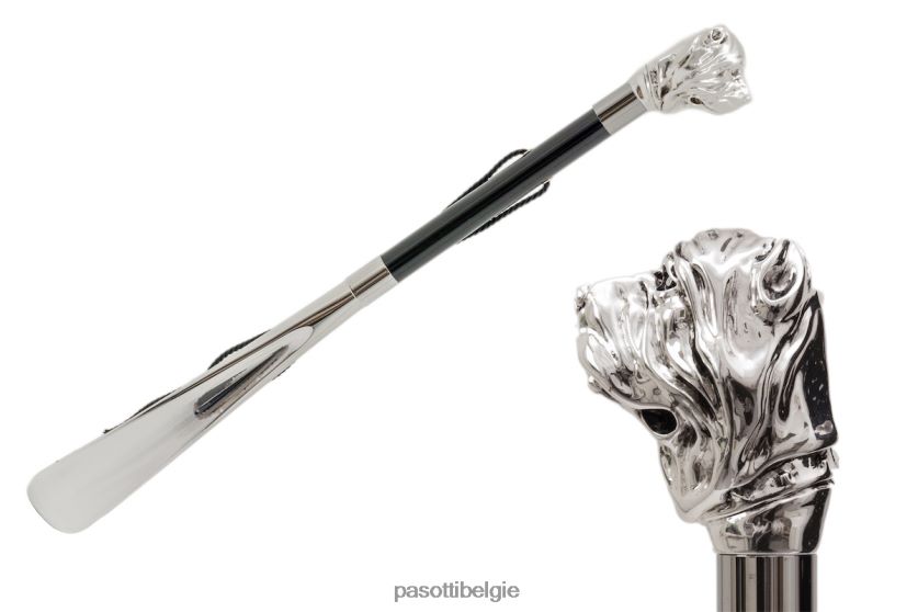 accessoires cs w96 - zilveren mastiff schoenlepel PASOTTI VFHH4H288