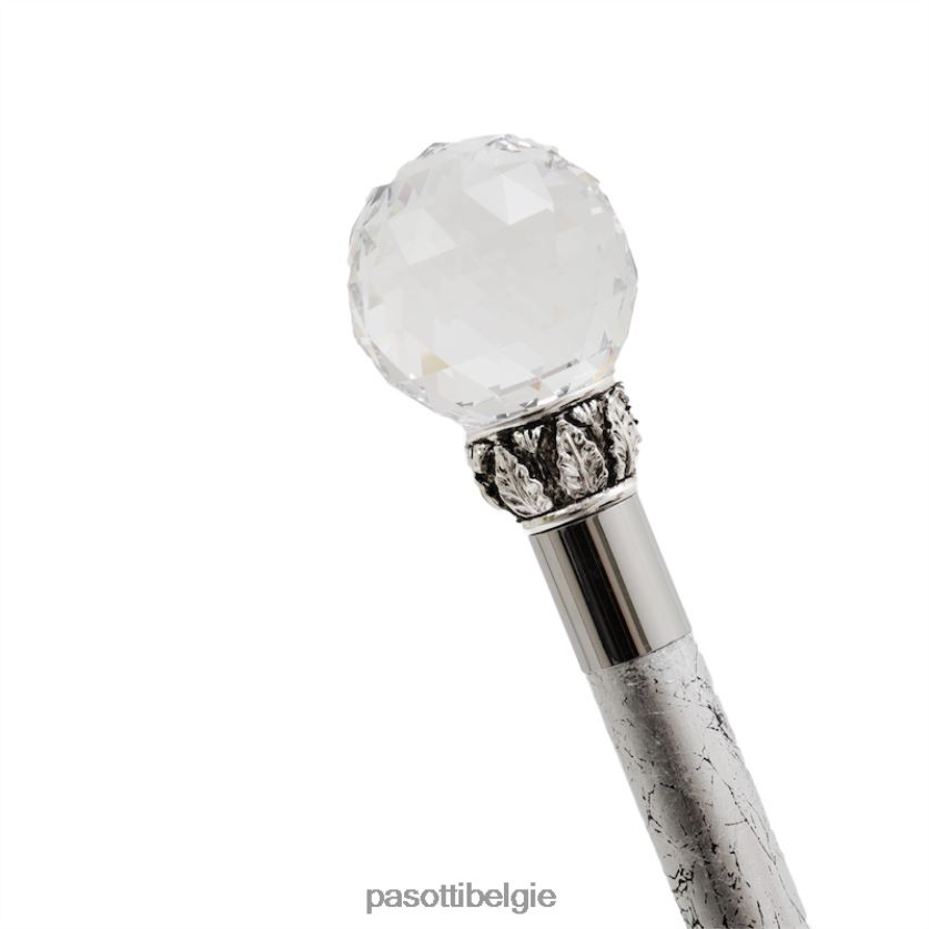 accessoires ba w01ar - kristallen bolstok, zilveren schacht PASOTTI VFHH4H241