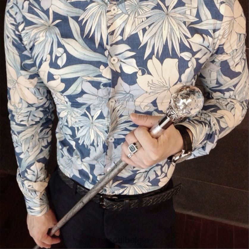 accessoires ba w01ar - kristallen bolstok, zilveren schacht PASOTTI VFHH4H241