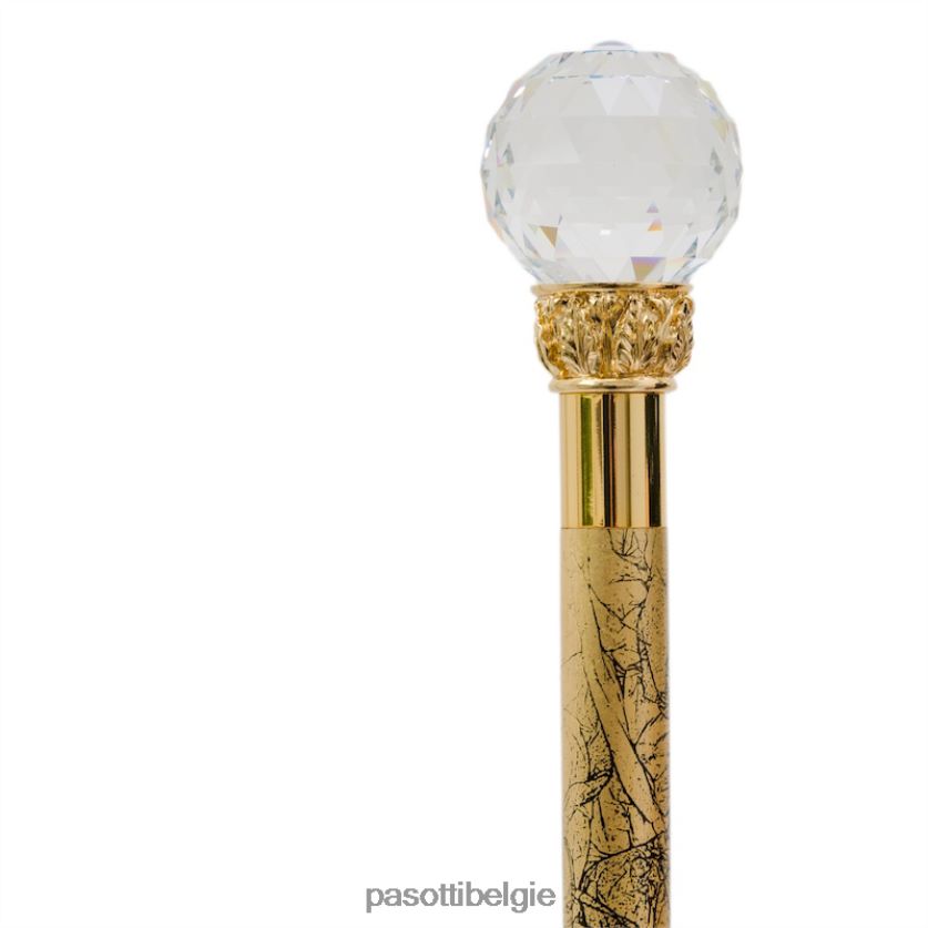 accessoires ba w01or - kristallen bolstok, gouden schacht PASOTTI VFHH4H234