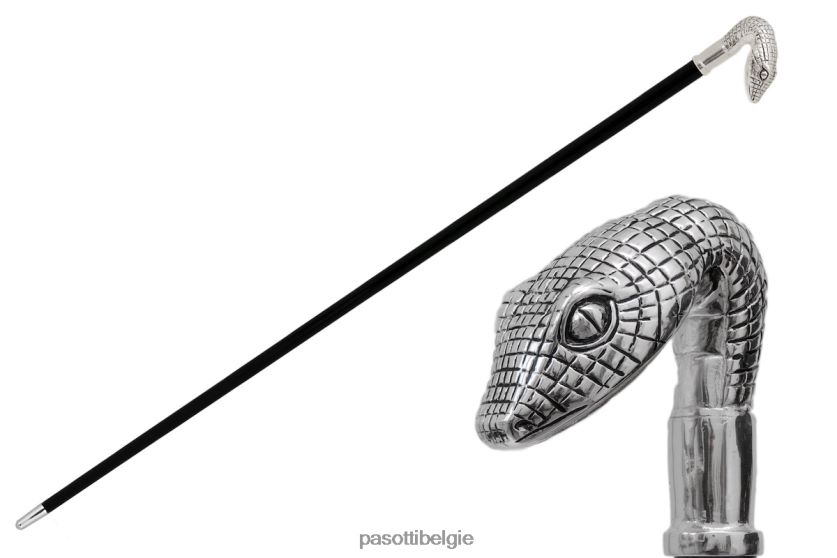 accessoires ba w31 - wandelstok met slangenkop PASOTTI VFHH4H224