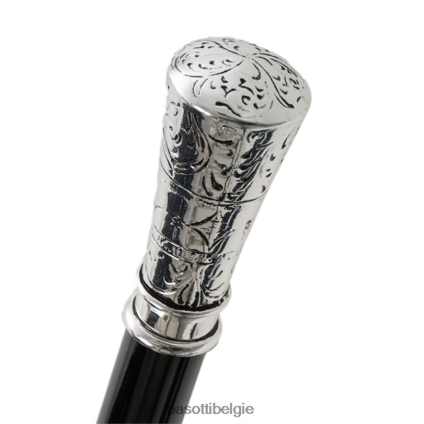 accessoires ba w34 - klassieke rechte zilveren wandelstok PASOTTI VFHH4H244