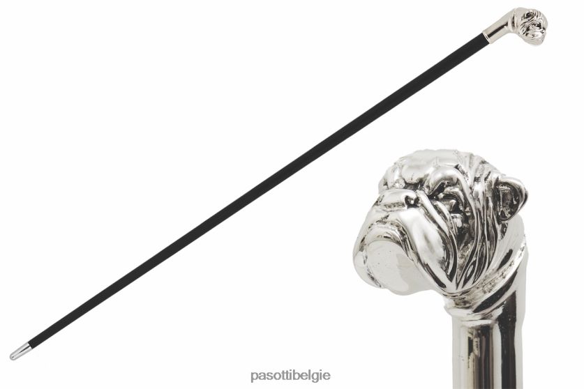 accessoires ba w38 - zilveren bulldogstok PASOTTI VFHH4H201