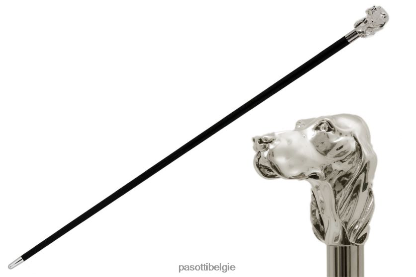 accessoires ba w40 - zilveren hondenstok PASOTTI VFHH4H228