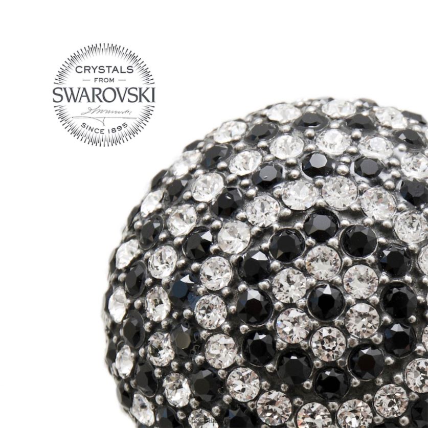 accessoires ba w71bn - wandelstok met swarovski kristallen PASOTTI VFHH4H225