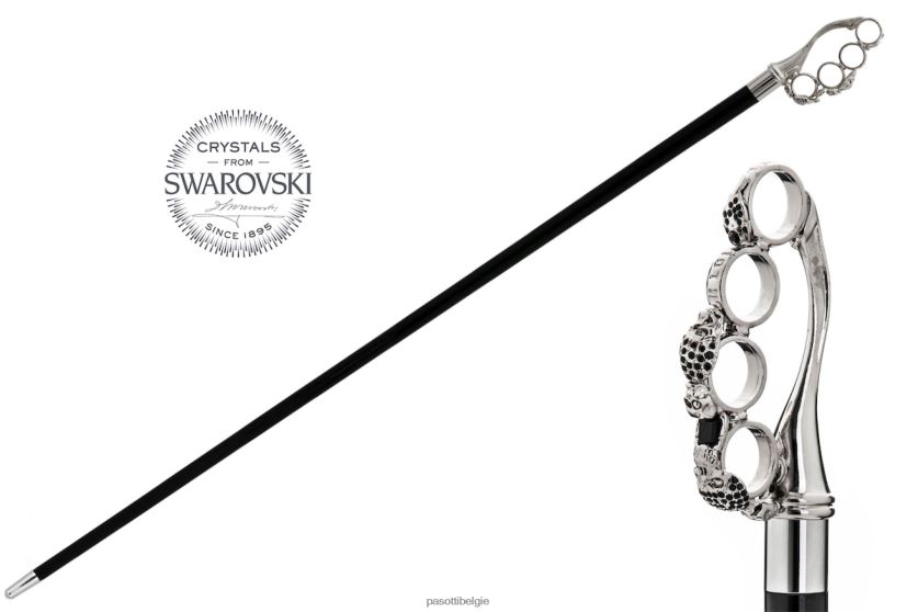 accessoires ba w84 - boksbeugelstok met swarovski-kristallen PASOTTI VFHH4H195