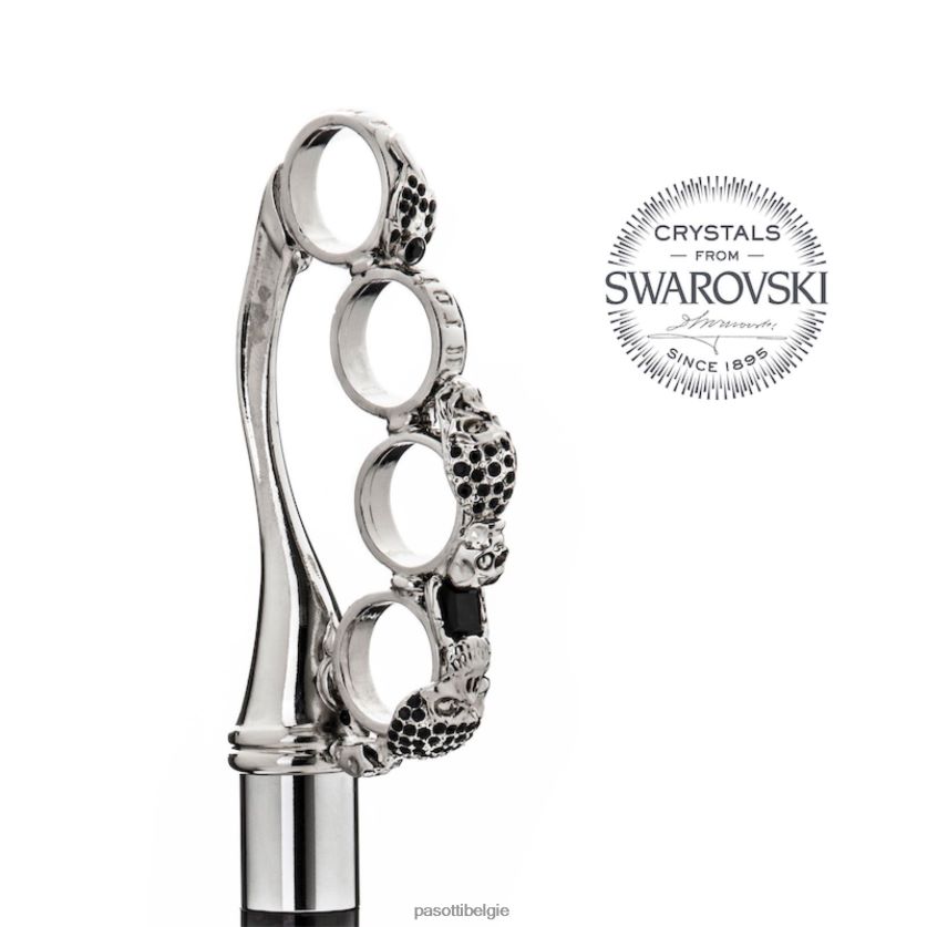 accessoires ba w84 - boksbeugelstok met swarovski-kristallen PASOTTI VFHH4H195
