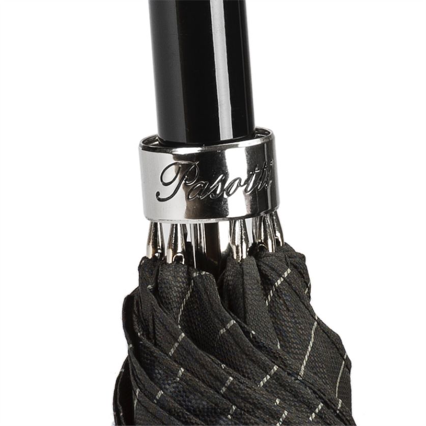 paraplu | 478 1084-4 w13 - klassieke paraplu, zilveren knophandvat PASOTTI VFHH4H88