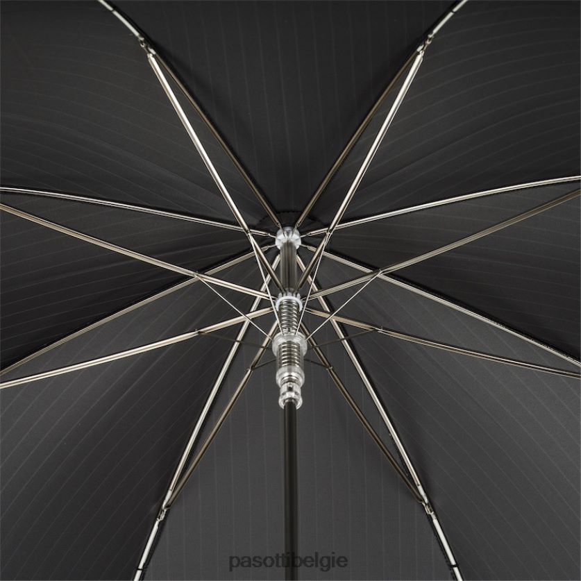 paraplu | 478 1084-4 w13 - klassieke paraplu, zilveren knophandvat PASOTTI VFHH4H88