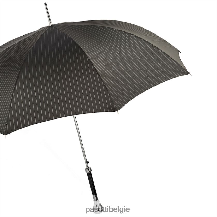 paraplu | 478 1084-4 w13 - klassieke paraplu, zilveren knophandvat PASOTTI VFHH4H88