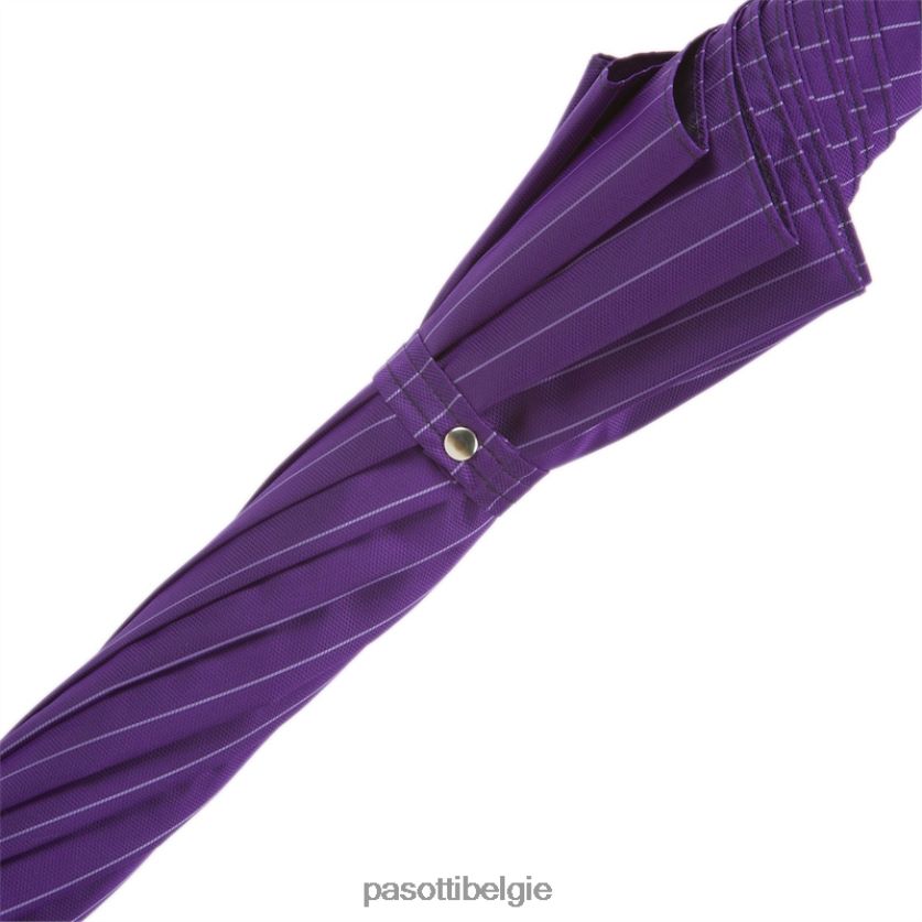 paraplu | 478 1084-7 w37pv - paarse paraplu met zilveren leeuwenhandvat PASOTTI VFHH4H61