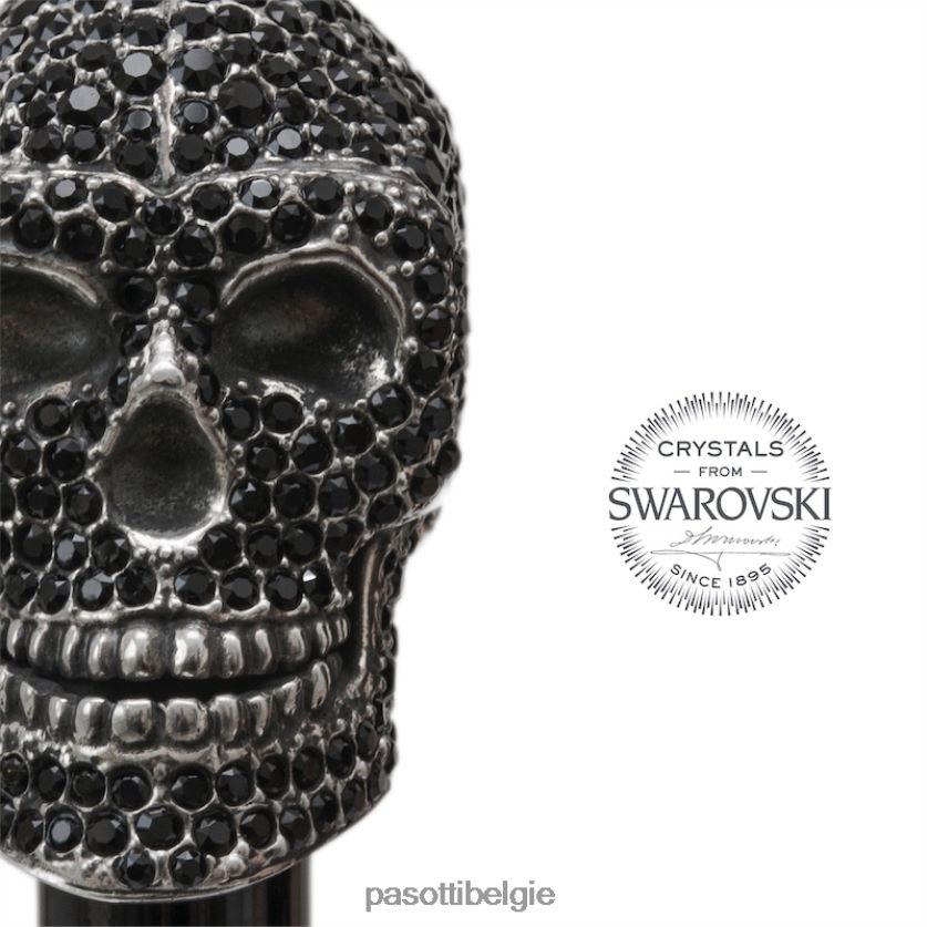 paraplu | 478 11780-145 w333ne - camouflageparaplu met zwarte swarovski schedel PASOTTI VFHH4H72