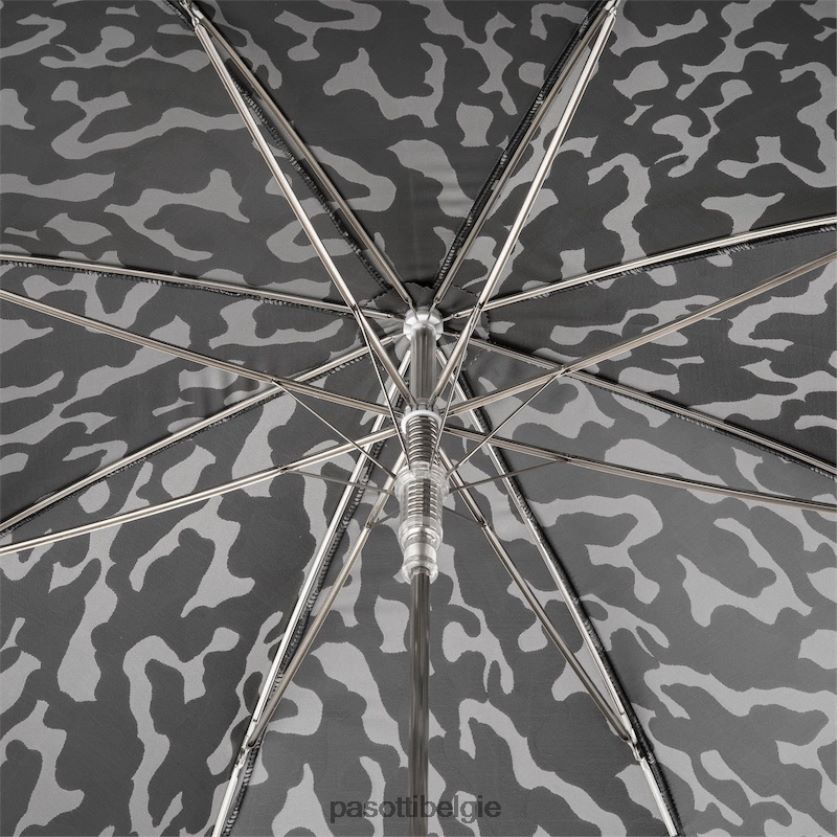 paraplu | 478 11780-145 w333ne - camouflageparaplu met zwarte swarovski schedel PASOTTI VFHH4H72