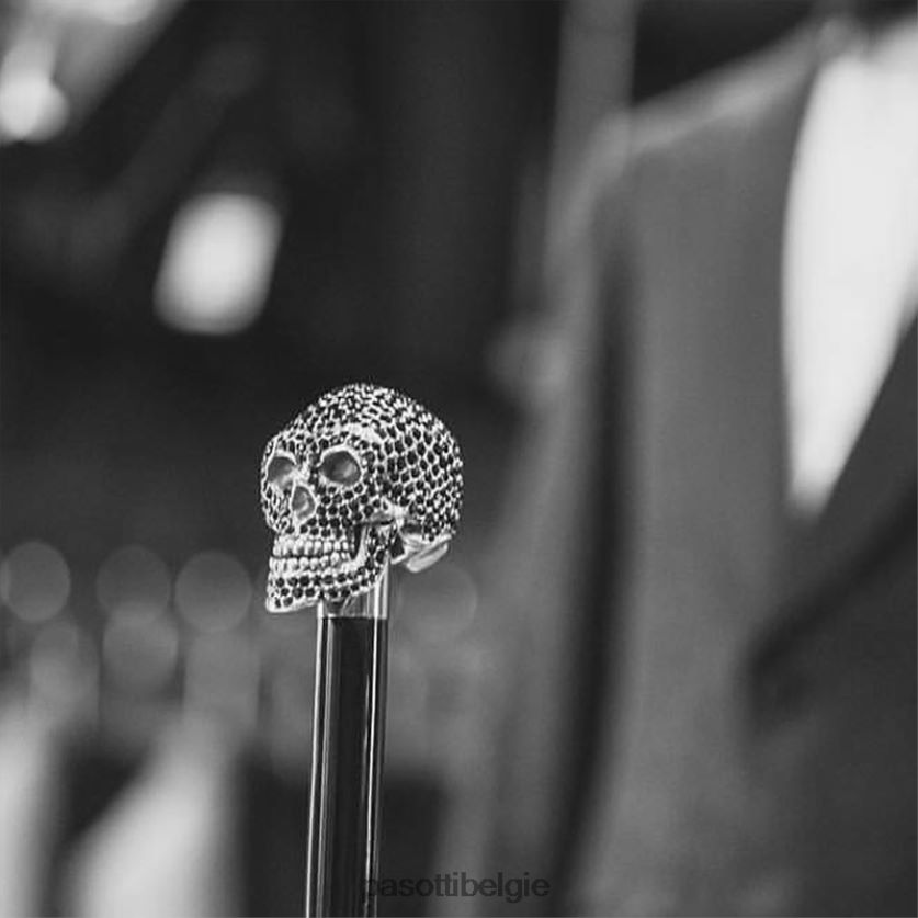 paraplu | 478 11780-145 w333ne - camouflageparaplu met zwarte swarovski schedel PASOTTI VFHH4H72