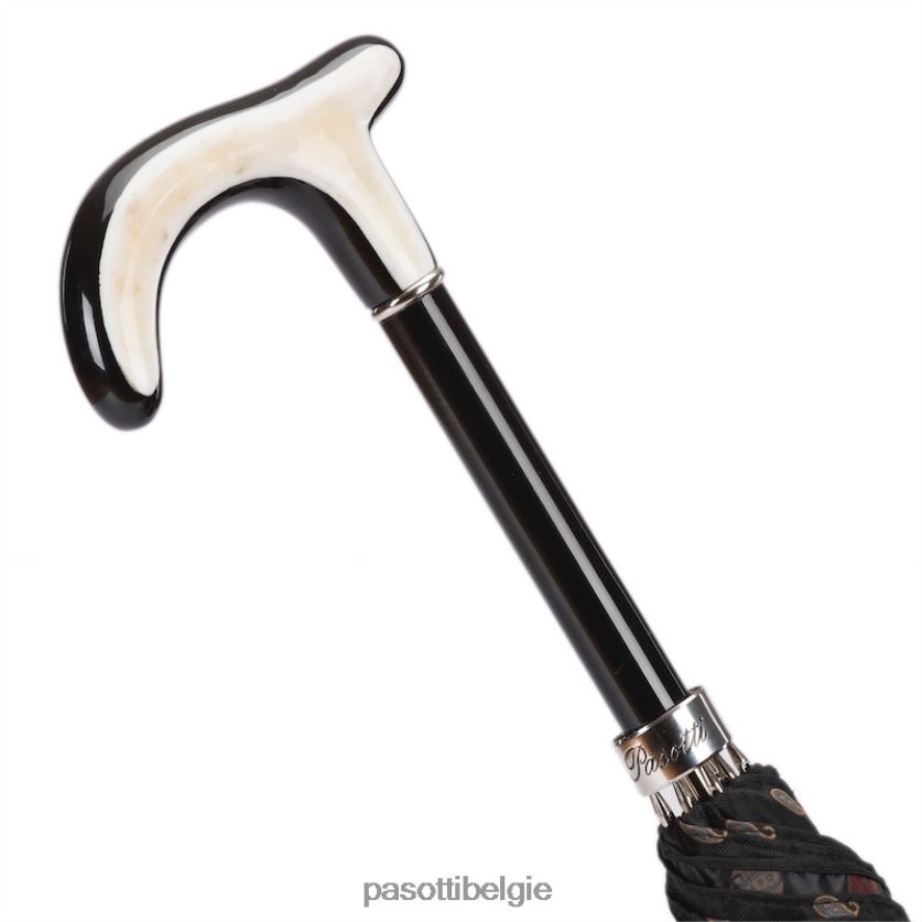 paraplu | 478 5880-1 n59 - Paisley paraplu met hoornen handvat PASOTTI VFHH4H12