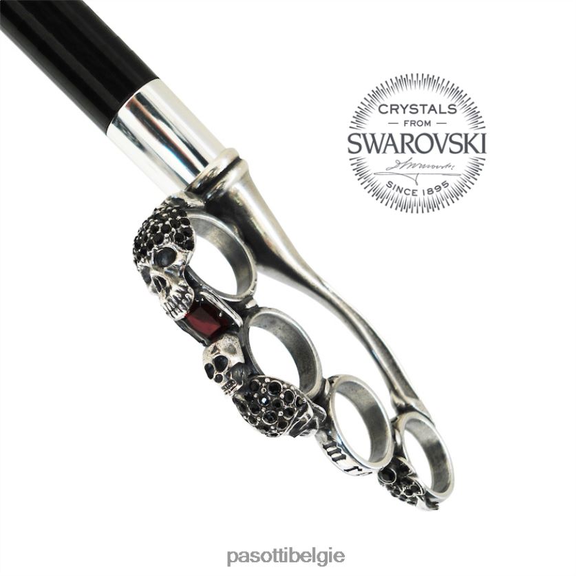 paraplu | 478 6768-1 w84 - zilveren boksbeugelparaplu PASOTTI VFHH4H57