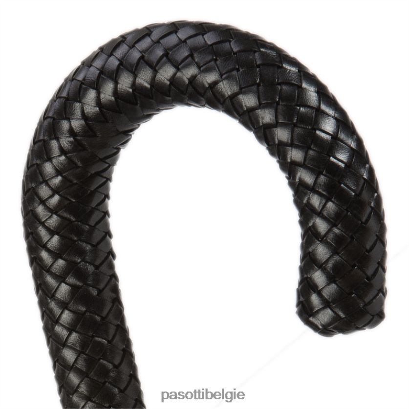 paraplu | 478 Milford-2 n37 - Milford paraplu met gevlochten leren handvat PASOTTI VFHH4H39