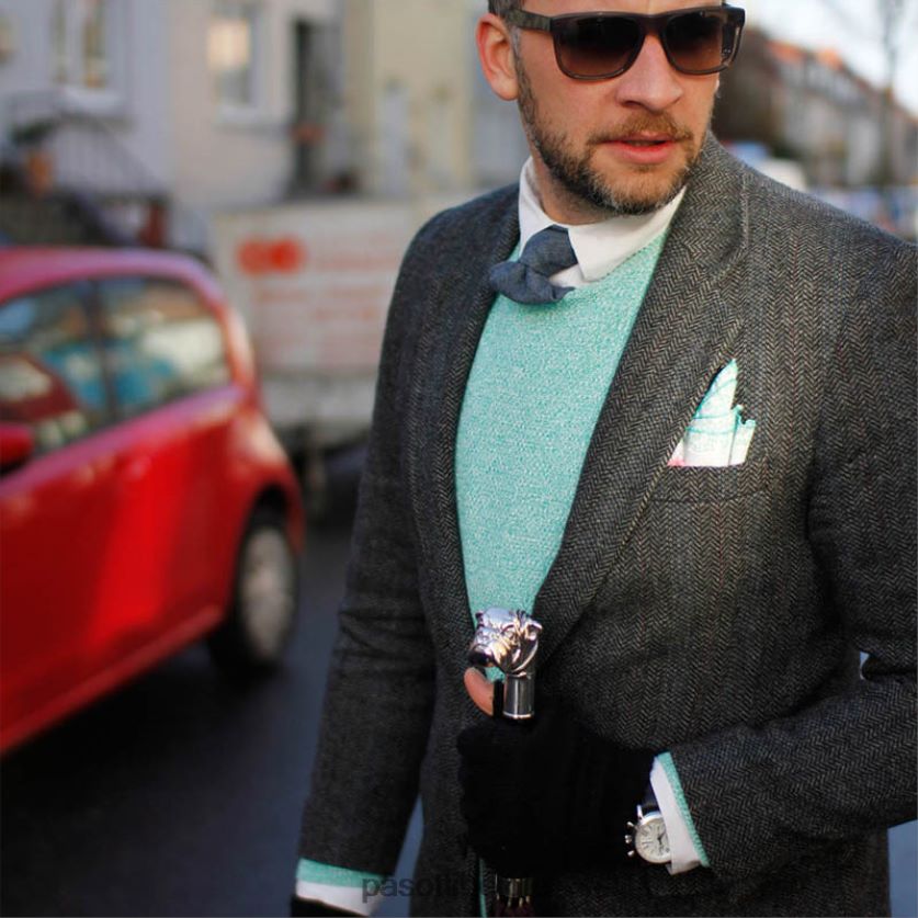 paraplu | 478 oxf-15 w38 - zilveren bulldog-paraplu PASOTTI VFHH4H18