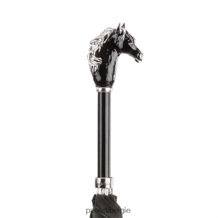 paraplu | 478 oxf-18 k45ne - zwarte paardenparaplu PASOTTI VFHH4H53