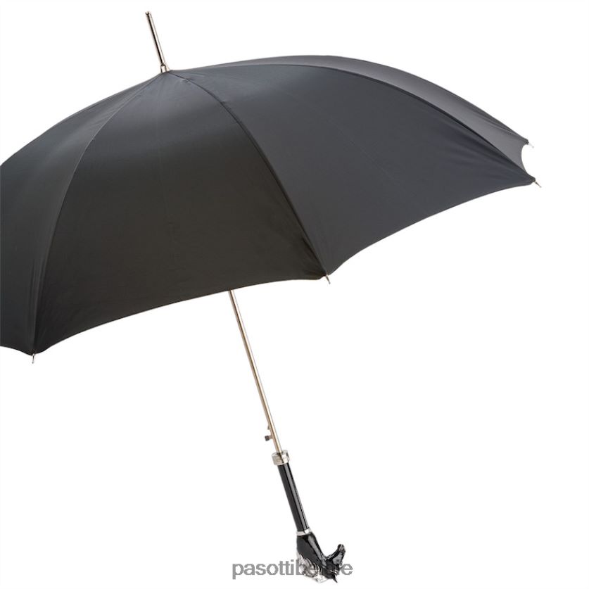 paraplu | 478 oxf-18 k45ne - zwarte paardenparaplu PASOTTI VFHH4H53