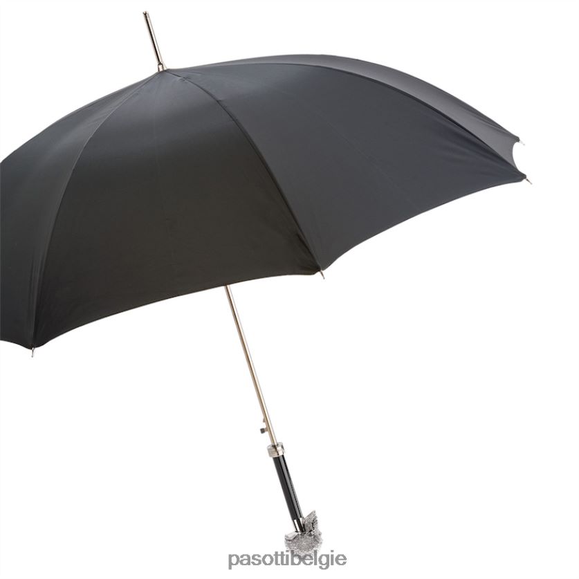 paraplu | 478 oxf-18 w333tr - luxe swarovski schedelparaplu PASOTTI VFHH4H4