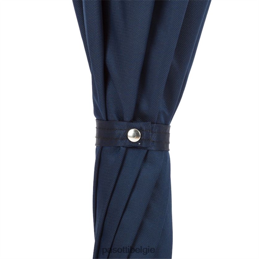 paraplu | 478fa oxf-14 w18c - blauwe paraplu, handvat van zilveren adelaar PASOTTI VFHH4H15