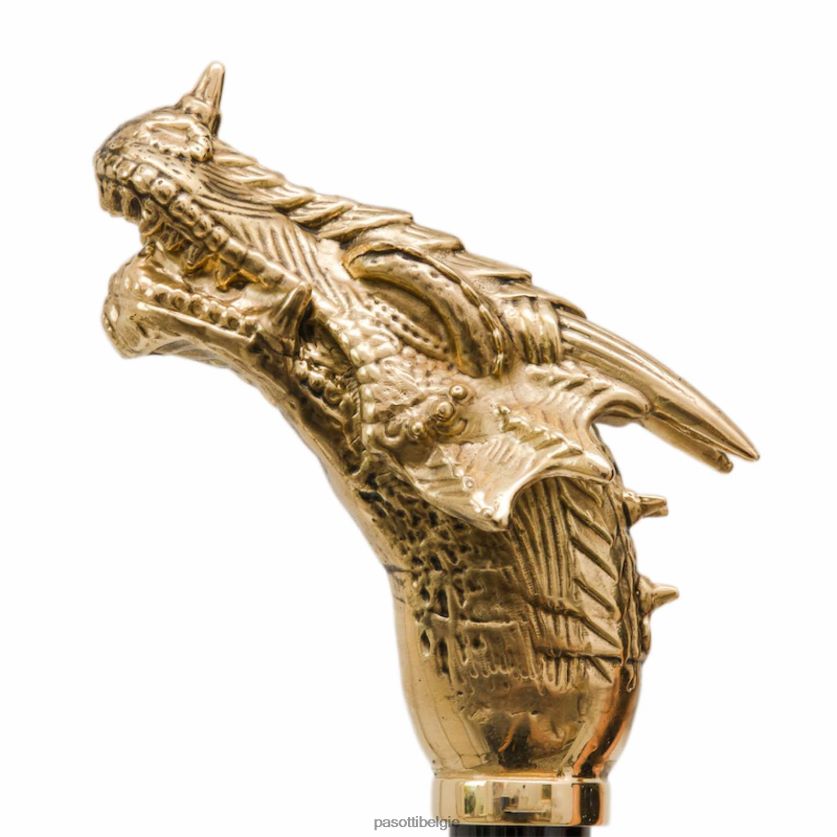 paraplu | 479 51873-1 k73v - gouden draken bordeauxrode paraplu PASOTTI VFHH4H1