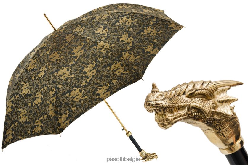 paraplu | 479 51873-4 k73v - gouden drakenparaplu PASOTTI VFHH4H40