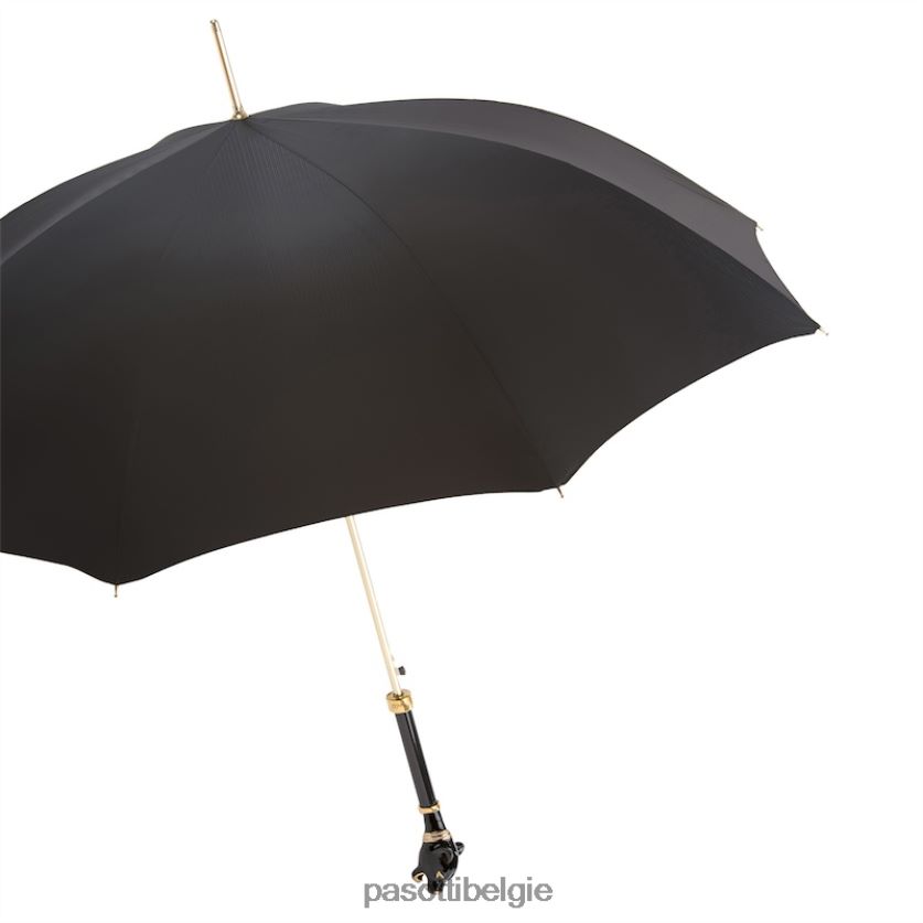 paraplu | 479 6768-1 k1ne - zwarte panterparaplu PASOTTI VFHH4H19