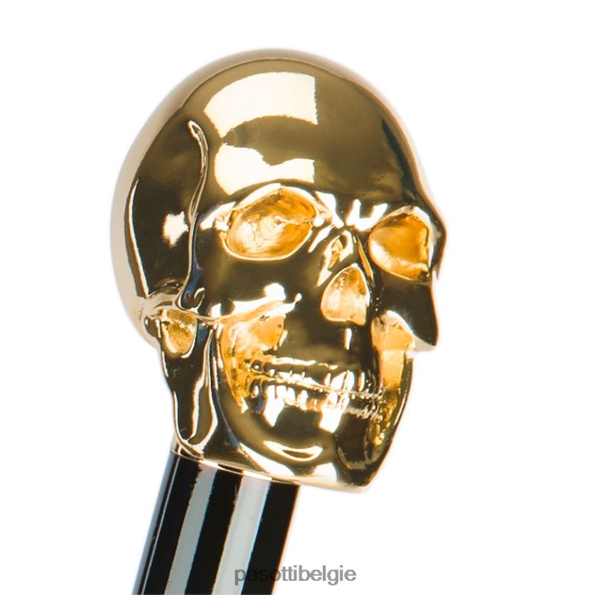 paraplu | 479 oxf-18 w33 - gouden schedelparaplu PASOTTI VFHH4H13