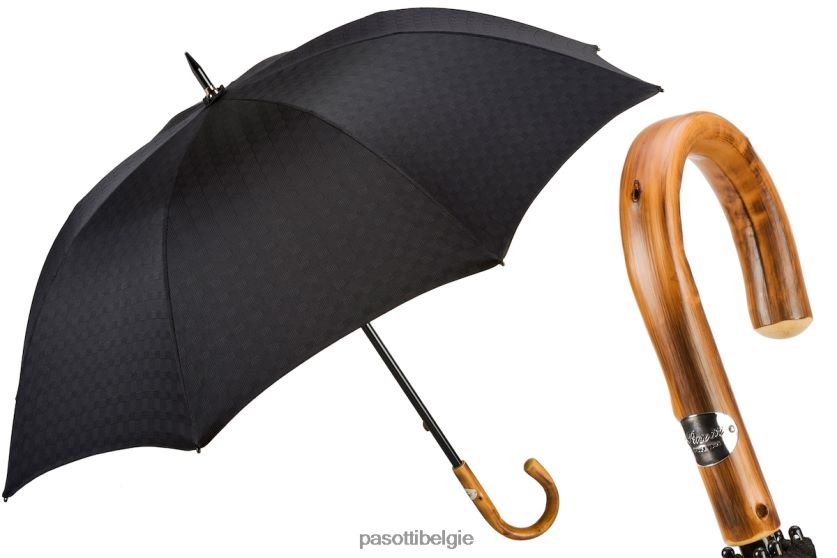 paraplu | 145 minigalles-13 c - zwarte minigalles paraplu PASOTTI VFHH4H116