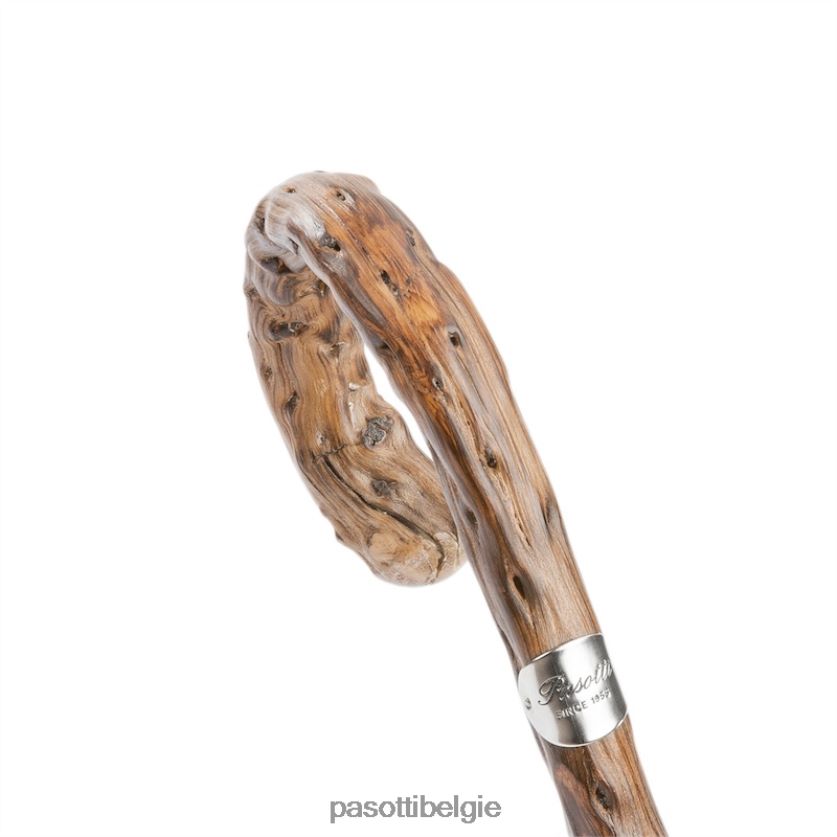 paraplu | 476f oxf-14 g - marineblauwe paraplu met gaspeldoornhouten handvat PASOTTI VFHH4H103