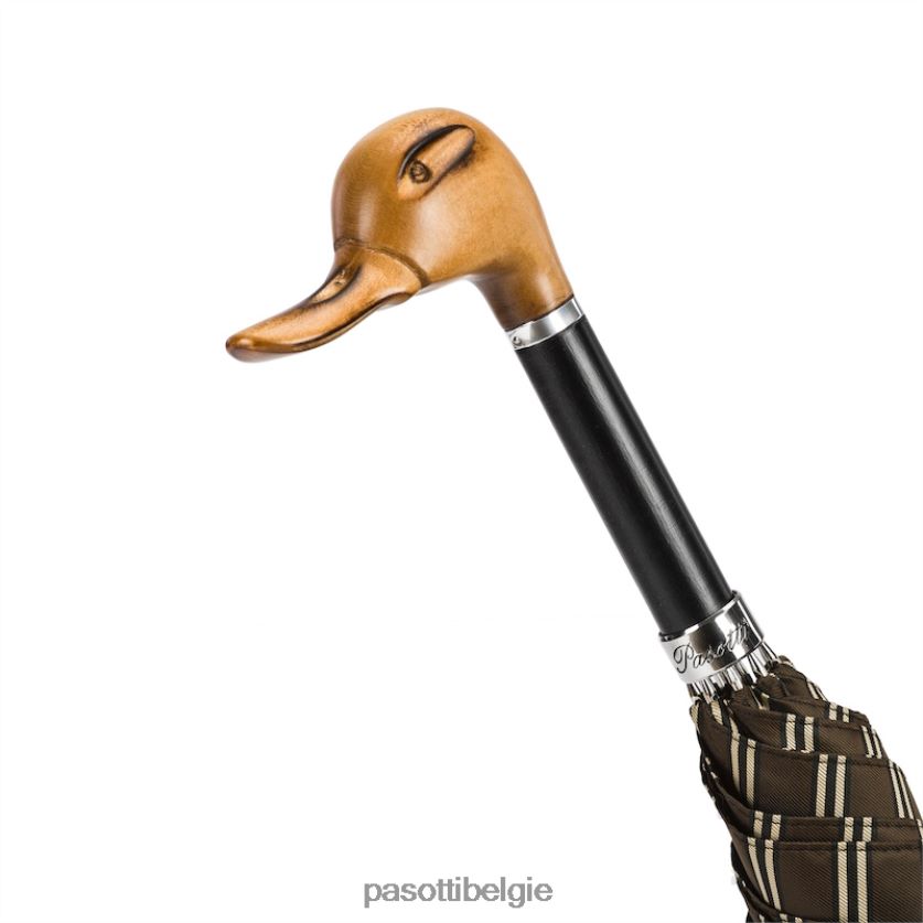 paraplu | 478 51880-3 n58 - handgesneden eendenparaplu PASOTTI VFHH4H107