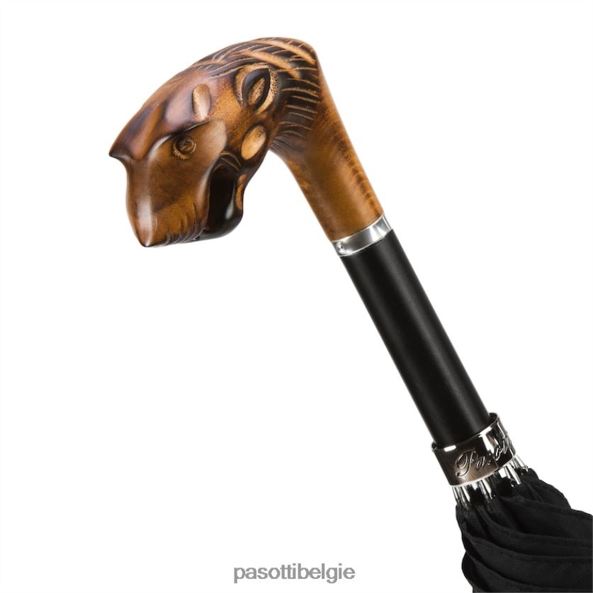 paraplu | 478 oxf-18 n50 - handgesneden tijgerparaplu PASOTTI VFHH4H122