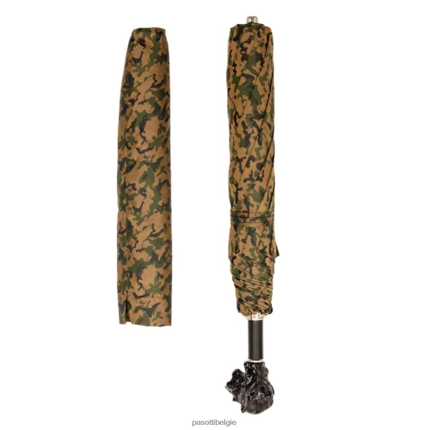 paraplu | 64 51877-1 w37ne - camouflage opvouwbare paraplu, zwarte leeuw PASOTTI VFHH4H162