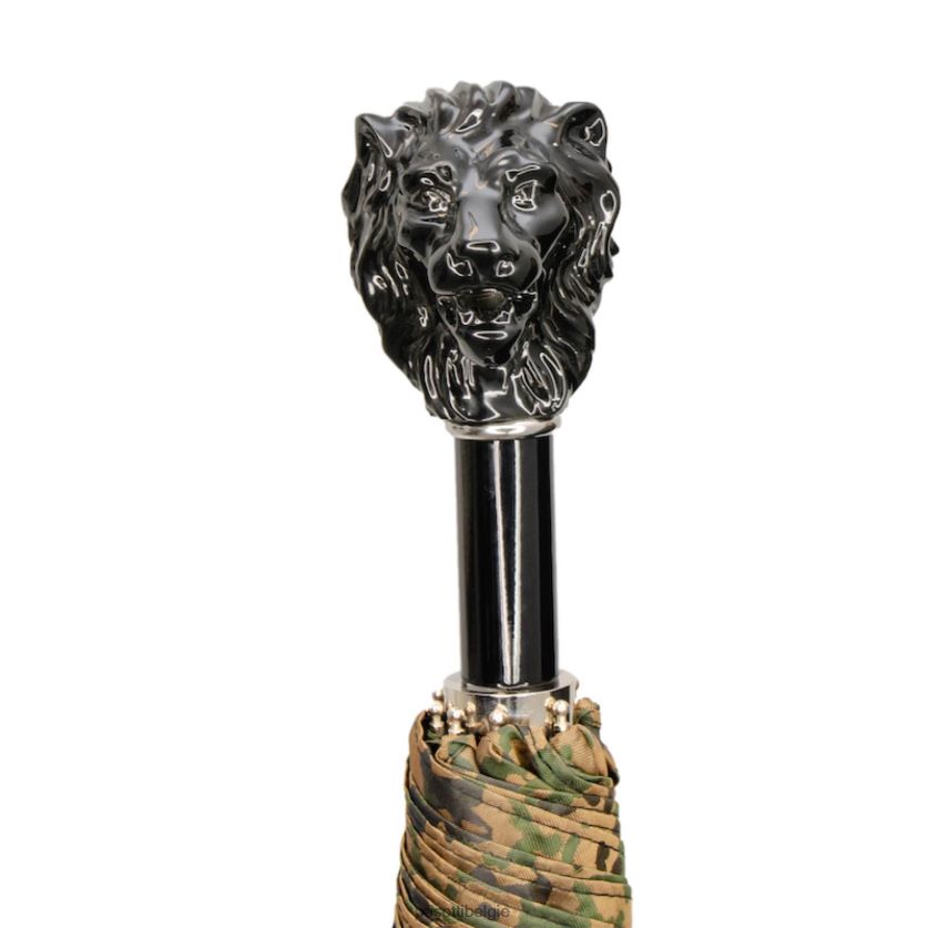 paraplu | 64 51877-1 w37ne - camouflage opvouwbare paraplu, zwarte leeuw PASOTTI VFHH4H162