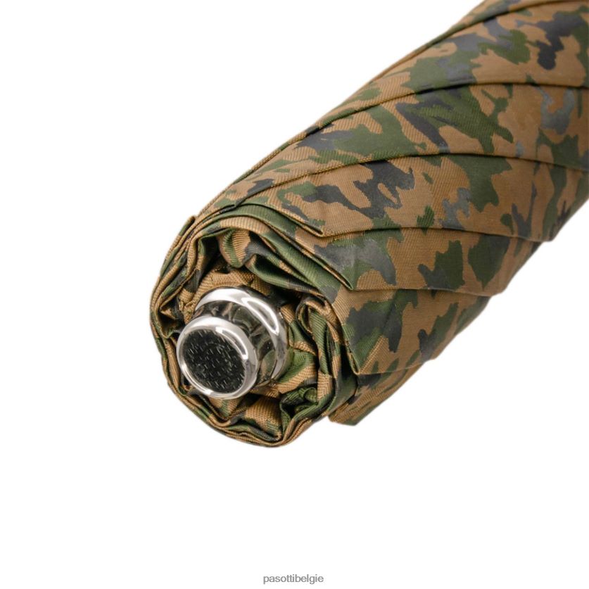 paraplu | 64 51877-1 w37ne - camouflage opvouwbare paraplu, zwarte leeuw PASOTTI VFHH4H162