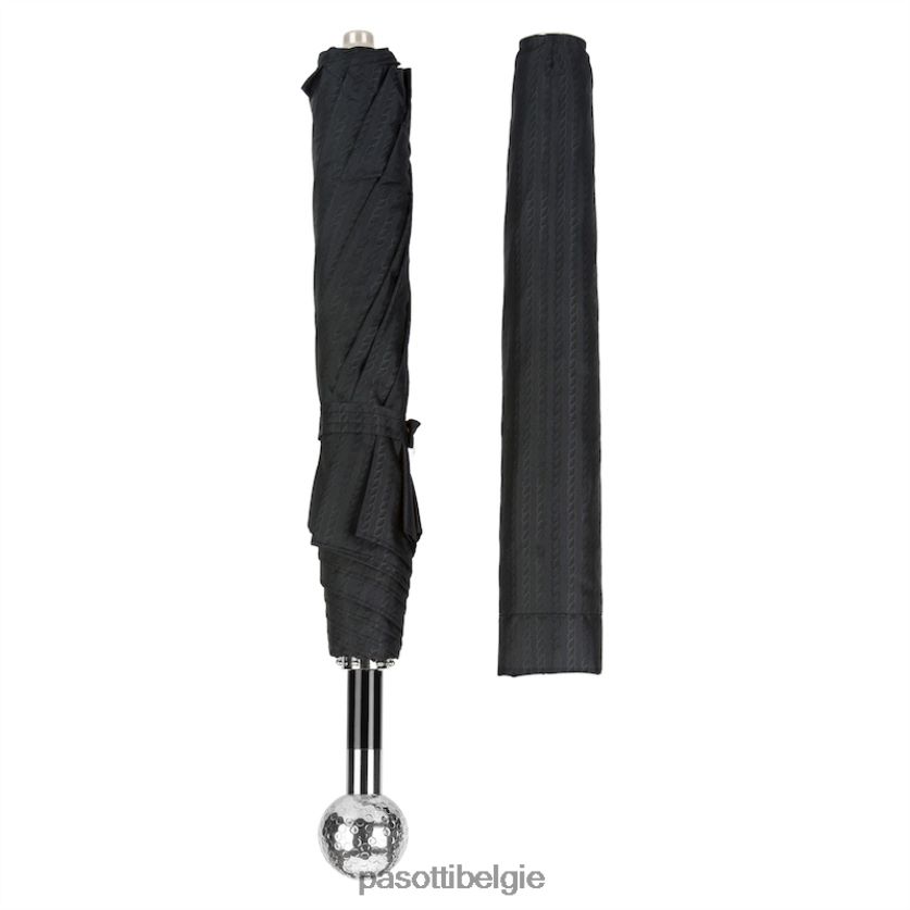 paraplu | 64 5973-2 w82 - zilveren golfbal opvouwbare paraplu PASOTTI VFHH4H189
