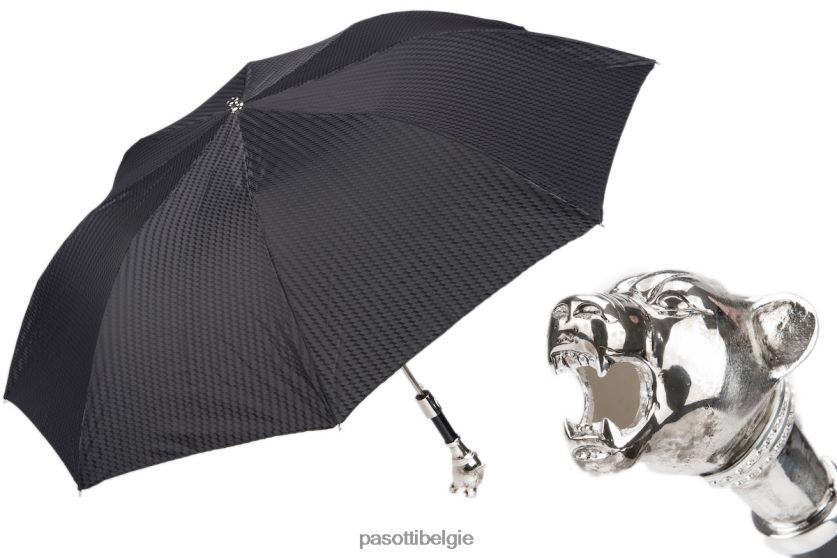 paraplu | 64 6277-1 k1v - vintage panter opvouwbare paraplu PASOTTI VFHH4H163