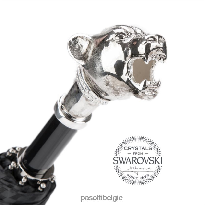 paraplu | 64 6277-1 k1v - vintage panter opvouwbare paraplu PASOTTI VFHH4H163