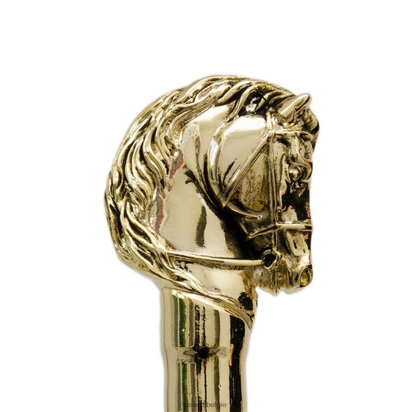 paraplu | 64 6768-3 w41or - gouden paard opvouwbare paraplu PASOTTI VFHH4H181