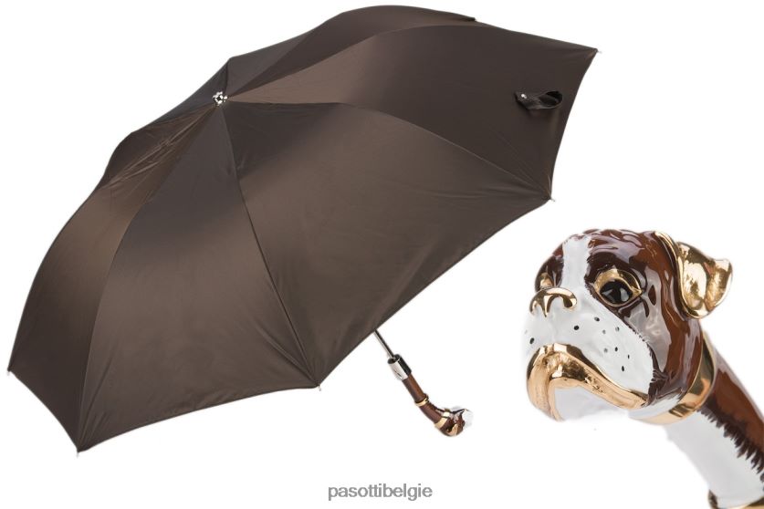 paraplu | 64 oxf-17 k22 - boxer opvouwbare paraplu PASOTTI VFHH4H160